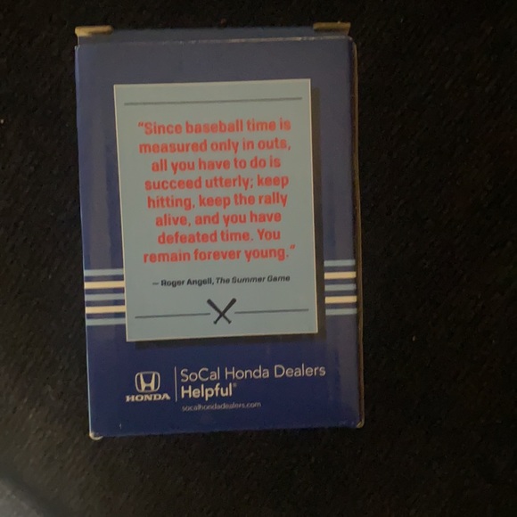 DODGER BASEBALL ALARM CLOCK - Picture 5 of 5